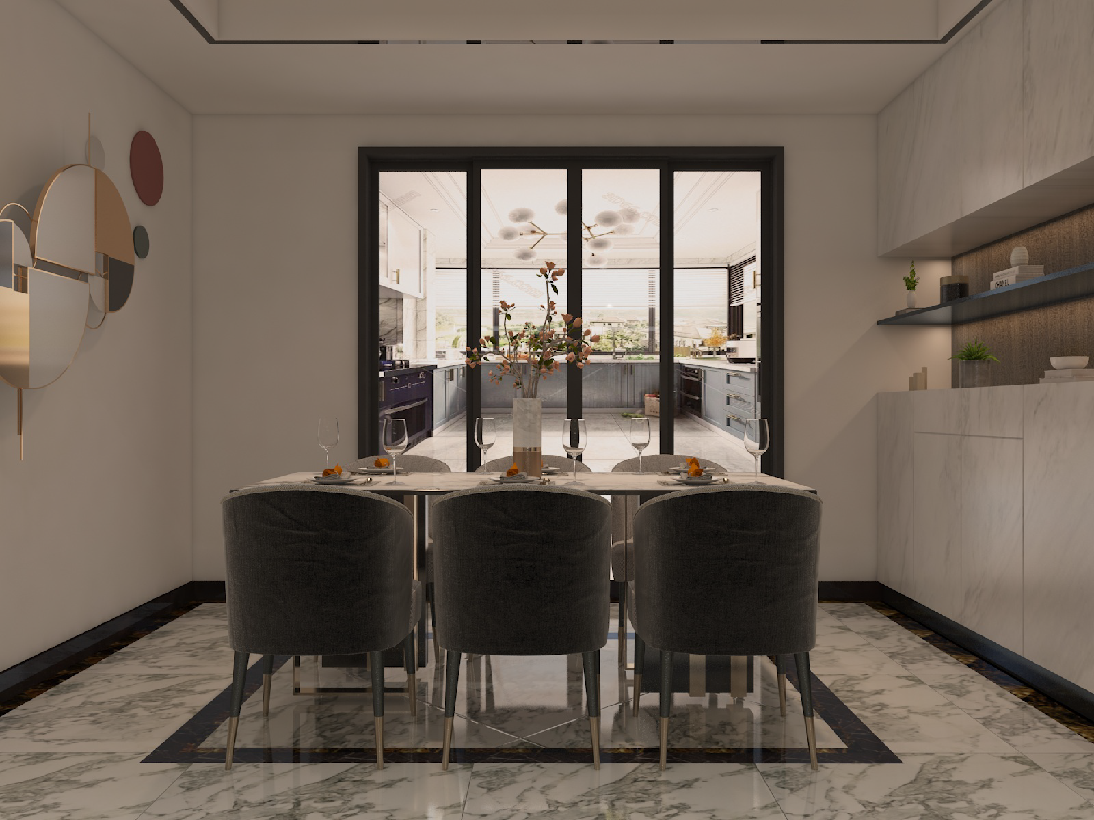 Apartment Dining Room