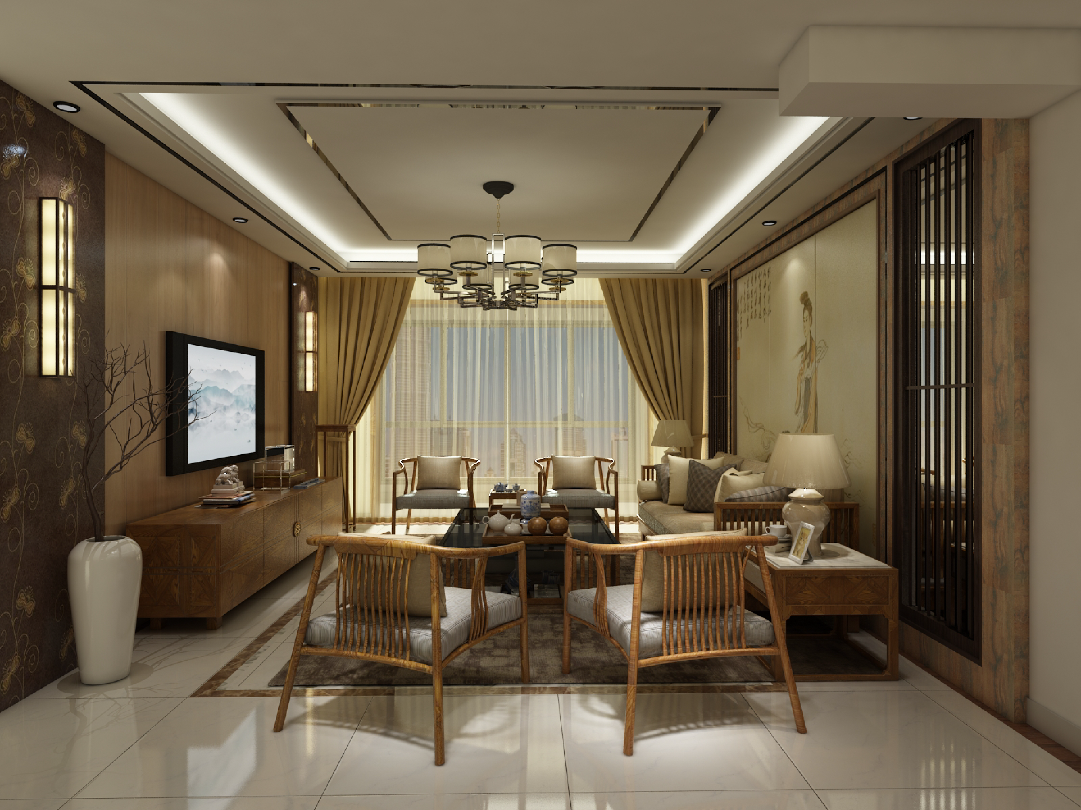 Living Room Angle 1